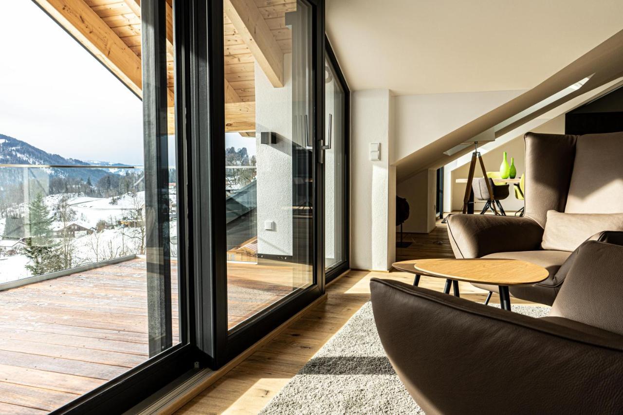 오버스타우펜 Alpenloft Ausblick 아파트 외부 사진